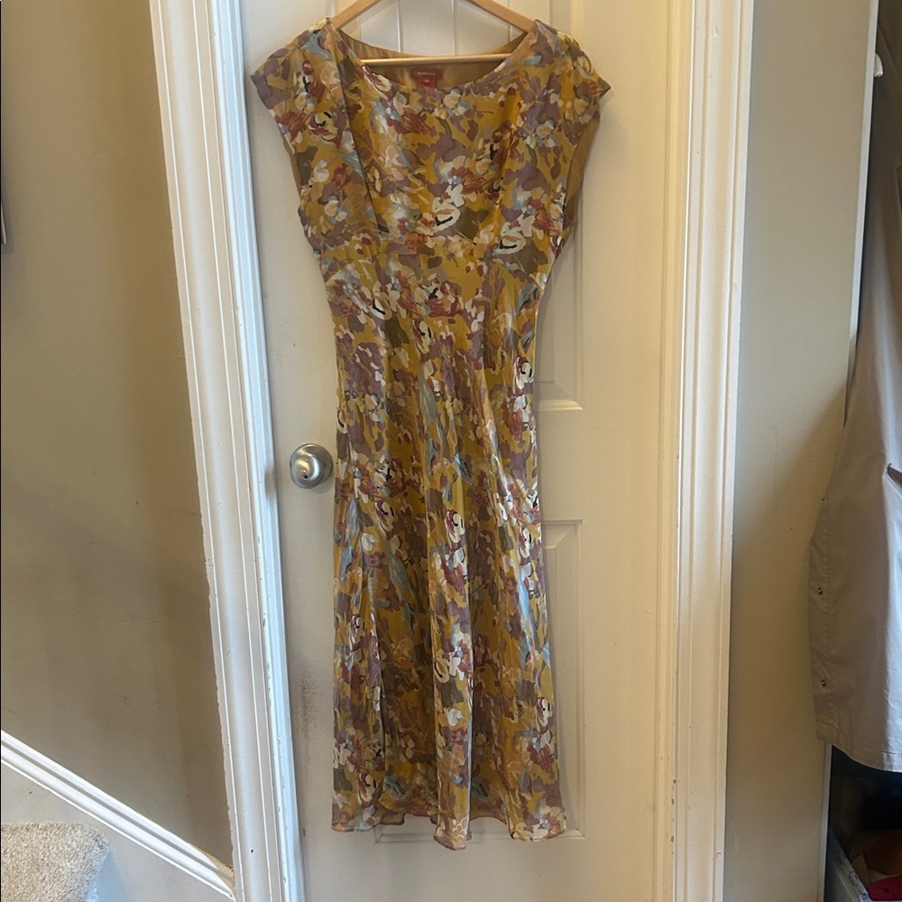Sundance Silk floral midi dress - Picture 2 of 6